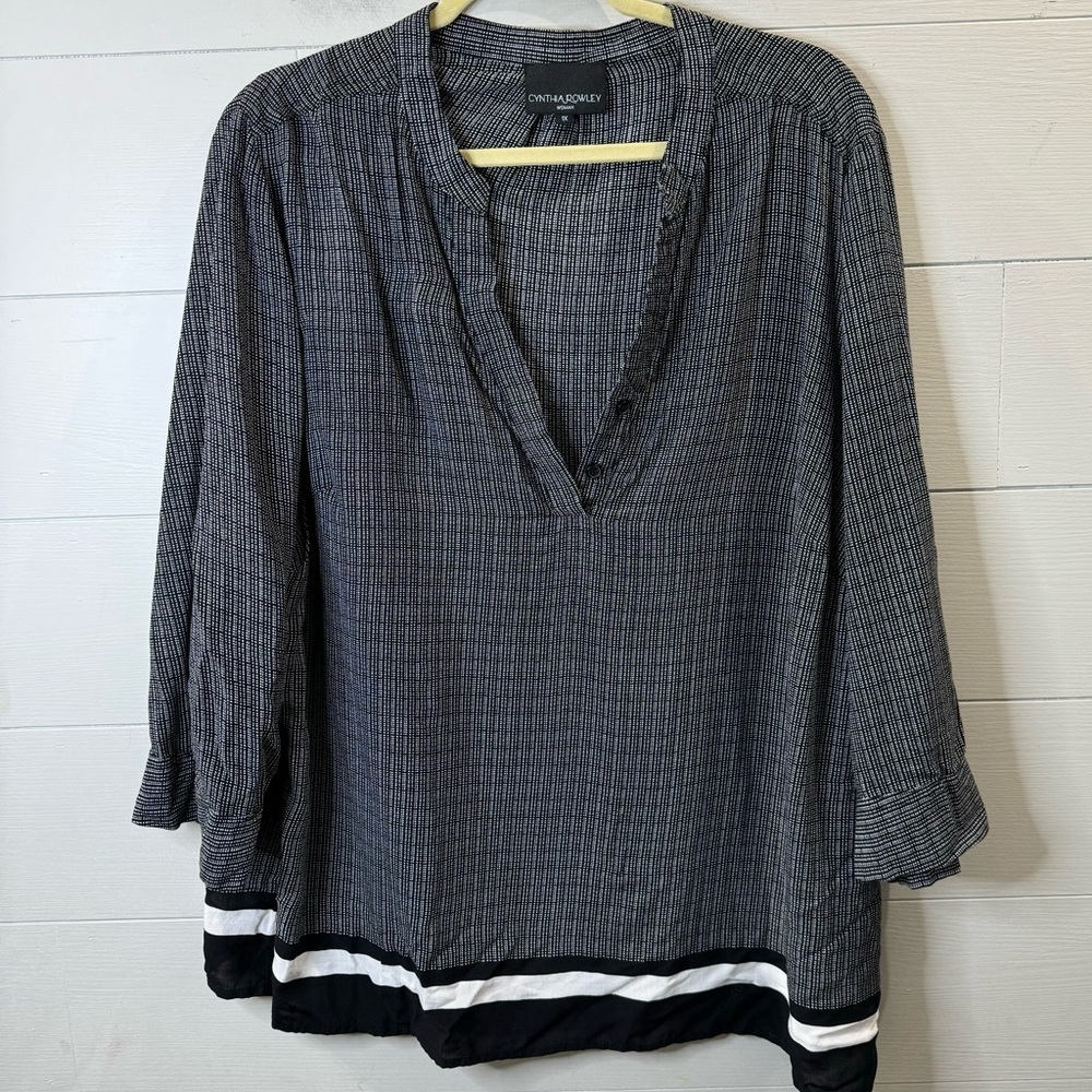 Cynthia Rowley | Women's Flowy Blouse Top Size 1X
